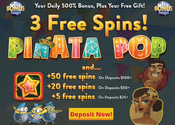 bonus bingo pinata pop no deposit forum.jpg