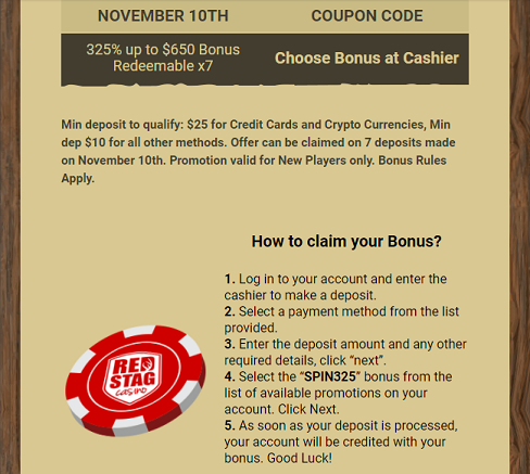 Red Stag Casino Tues SPIN325 No Deposit Forum.png