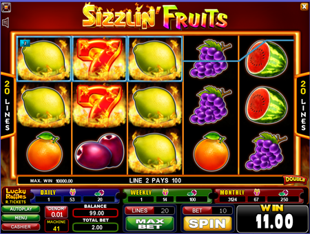 Sizzlin Fruits slot.png